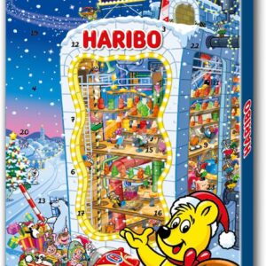 HARIBO Advent Calendar 2025 with 24 Mini Bags (300 g) | Gummy Bears, Fruit Gums & Maoam | Sweets Christmas Calendar for Children & Families - Colourful Surprise until Christmas Eve