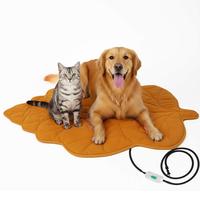 Vagascape Heated Pet Pad for Dogs & Cats – 7-Layer Safety Design, Auto Overheat Protection, Chew-Resistant Cord, Waterproof & Machine Washable, Ideal for Indoor & Outdoor Use Shaped Beds