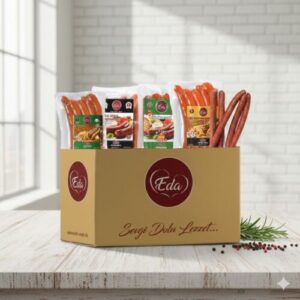 Limited Offer: Beef Cheese Sausage, 5 Packs - Spicy and Savory